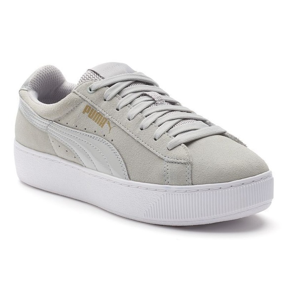 puma vikky suede grey
